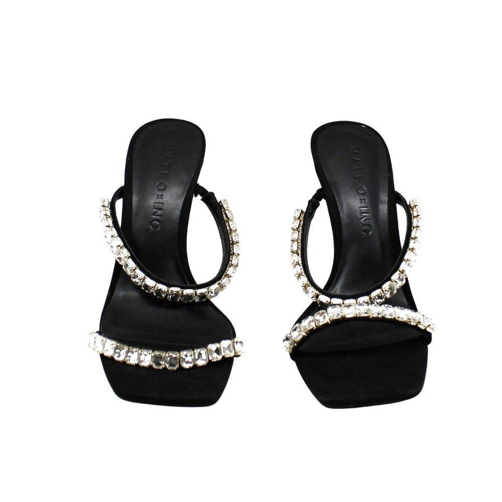 Mateo for Inc Diana Sapphire Slip-on Dress Sandals - Elegant and Stylish Womens - Picture 4 of 9